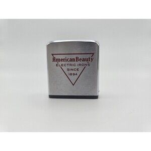 Zippo Vintage Tape Measure "American Beauty Electric Irons"